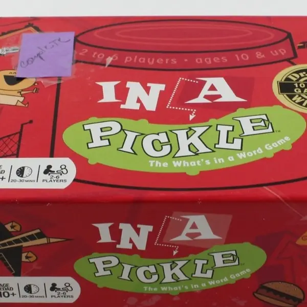 In A Pickle 2004 Gamewright Card Game Complete Dr. Toy 10 Best Games Winner