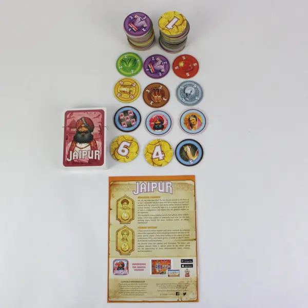 Jaipur Strategy Card Game Space Cowboys 2020 by Sébastien Pauchon