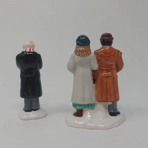 Dept 56 Snow Village Going to the Chapel Set of 2 Retired 54763