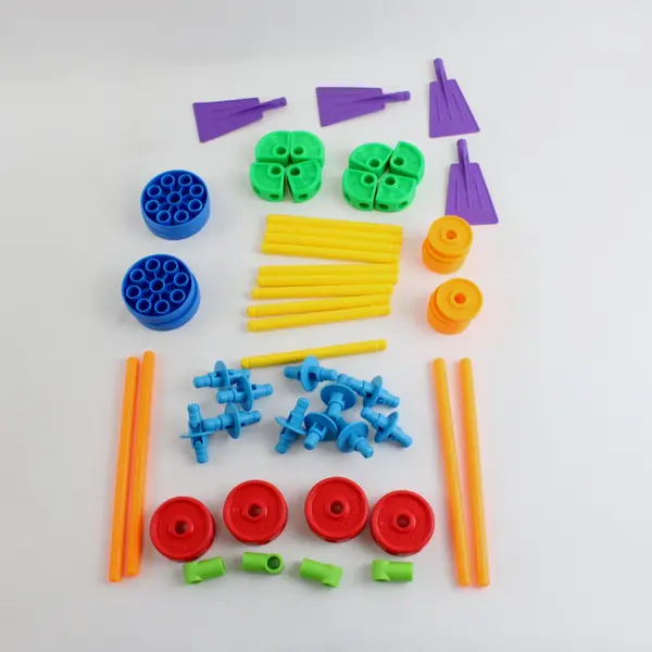 Tinkertoy Wonder Builder Basic Fun 15 Model Classic Building Set in Box, 2021