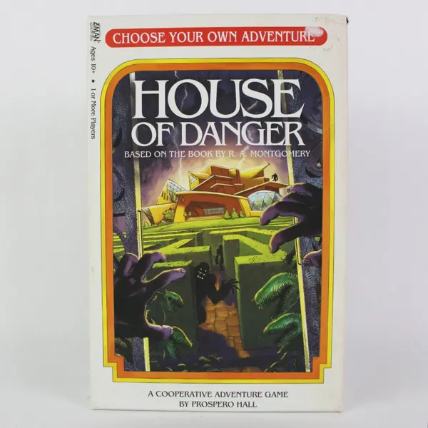 House of Danger Cooperative Board Game Z-Man Games R.A. Montgomery