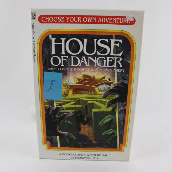 House of Danger Cooperative Board Game Z-Man Games R.A. Montgomery