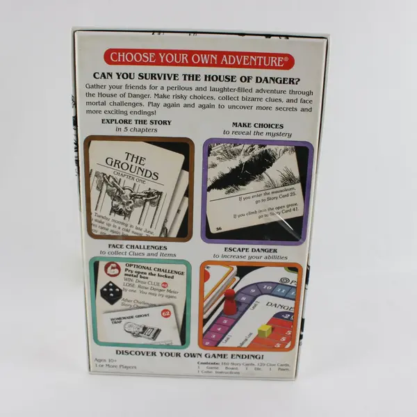 House of Danger Cooperative Board Game Z-Man Games R.A. Montgomery