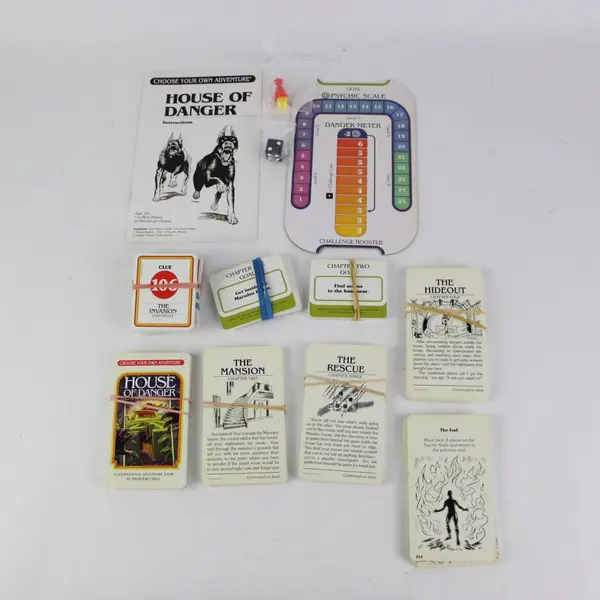 House of Danger Cooperative Board Game Z-Man Games R.A. Montgomery