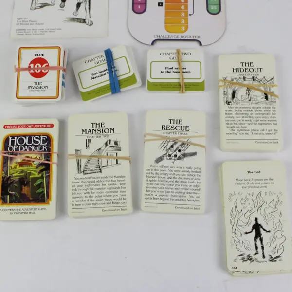 House of Danger Cooperative Board Game Z-Man Games R.A. Montgomery