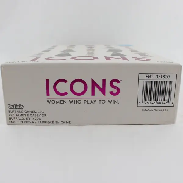 Buffalo Games ICONS Women Who Play To Win Card Game Complete Used