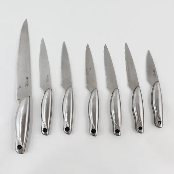 Sabatier Pro Steel 7 Piece Stainless Steel Knife Set