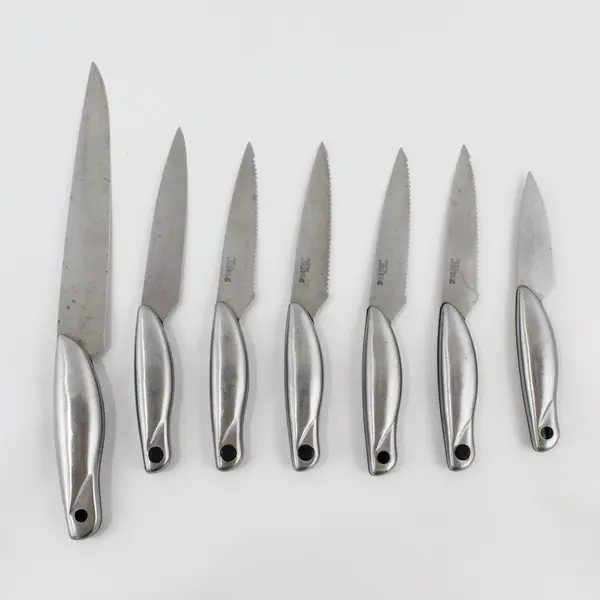 Sabatier Pro Steel 7 Piece Stainless Steel Knife Set