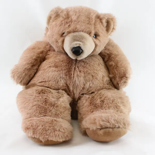 Large Beige Stuffed Animal Bear Toy 24"