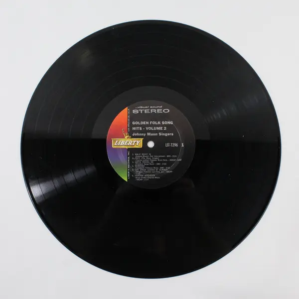 Johnny Mann Singers Golden Folk Song Hits Volume 2  12" Vinyl Record