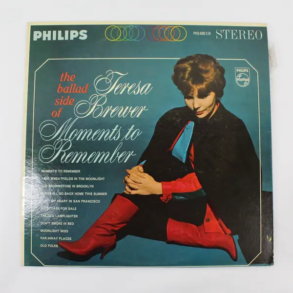 Teresa Brewer Moments To Remember 12" Vinyl Record