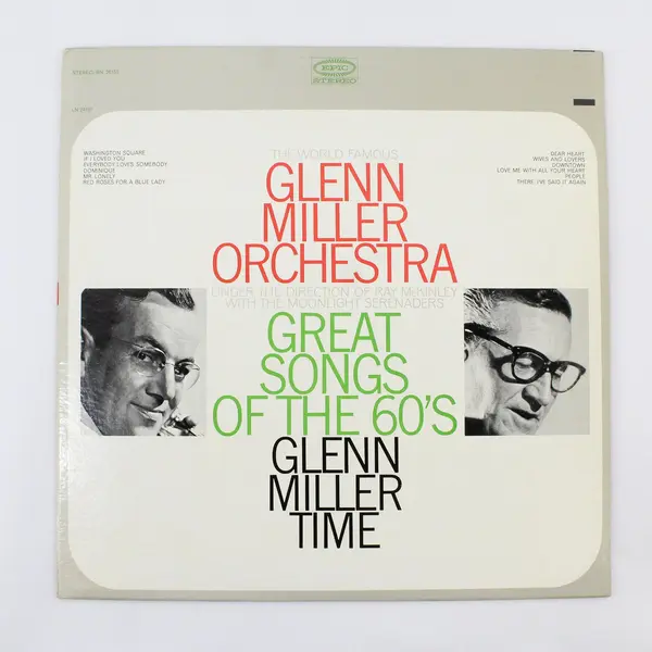 Glenn Miller Orchestra-"Great Songs Of The 60's" 12" Vinyl Record