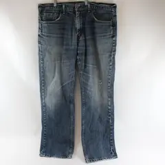 Levi's 559 Mens W38 L34 Distressed Medium Wash Straight Leg Jeans