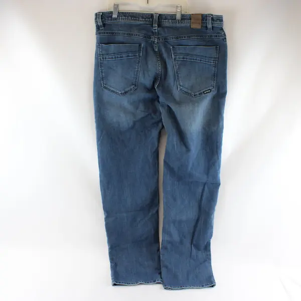 prAna Men's 36x34 Medium Wash Slim Straight Leg Jeans