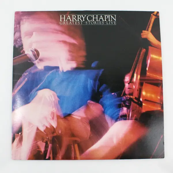 Harry Chapin Greatest Stories Live 2LP Vinyl 8E6003 Elektra