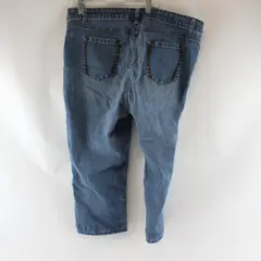 Croft & Barrow Womens Medium Wash Classic Fit Denim Capris Size 18
