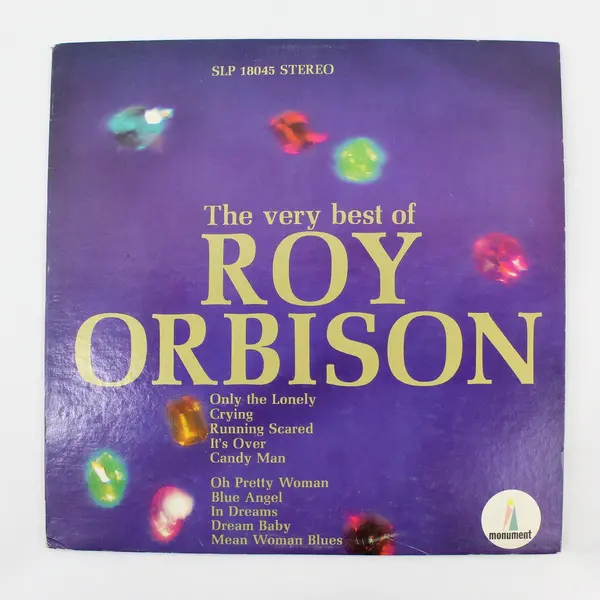 Roy Orbison The Best of 12" Vinyl LP Monument 1966 Record