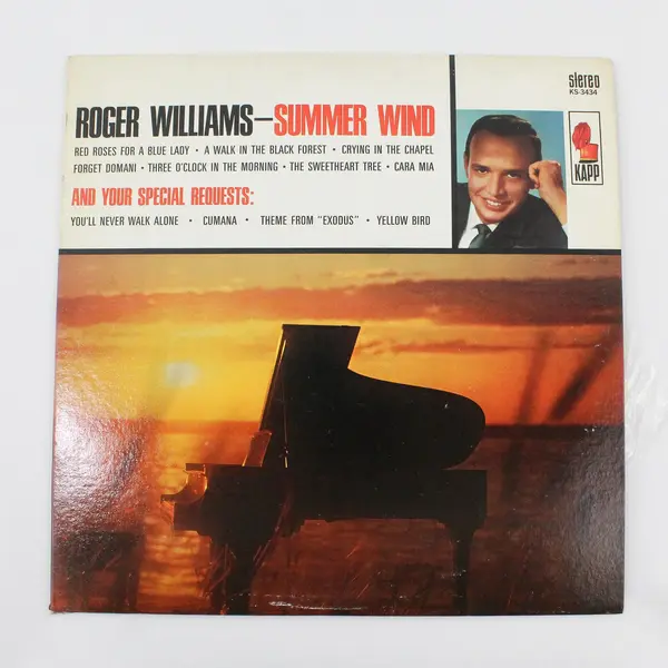 Roger Williams Summer Wind and Your Special Requests LP KS-3434