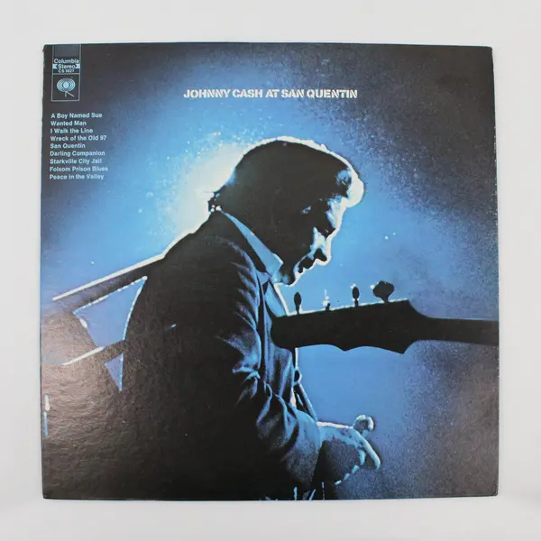  Johnny Cash At San Quentin 12" Vinyl Record