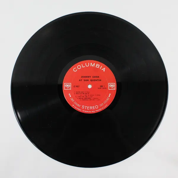  Johnny Cash At San Quentin 12" Vinyl Record