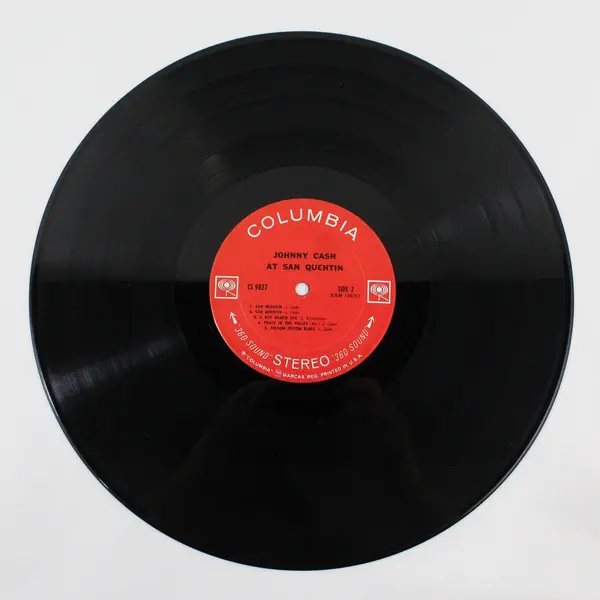  Johnny Cash At San Quentin 12" Vinyl Record
