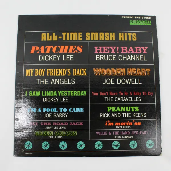 All-Time Smash Hits Various Artists 12" Vinyl Record