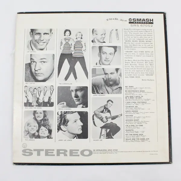 All-Time Smash Hits Various Artists 12" Vinyl Record