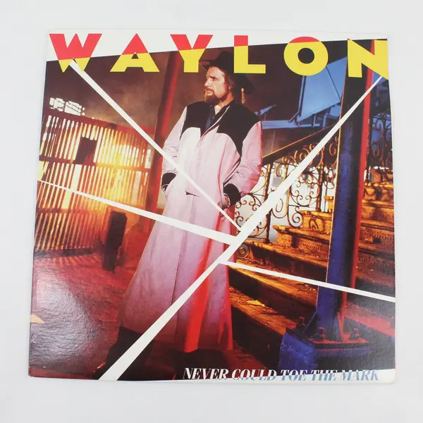 Waylon Jennings Never Could Toe the Mark 12" Vinyl LP RCA