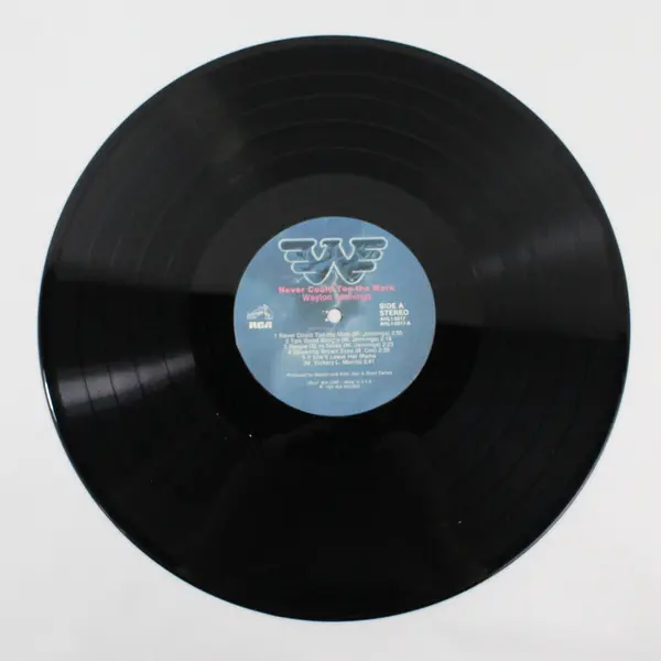 Waylon Jennings Never Could Toe the Mark 12" Vinyl LP RCA