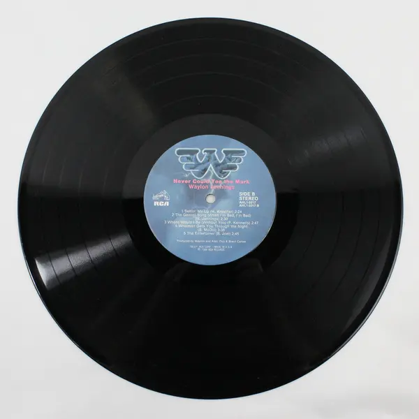 Waylon Jennings Never Could Toe the Mark 12" Vinyl LP RCA
