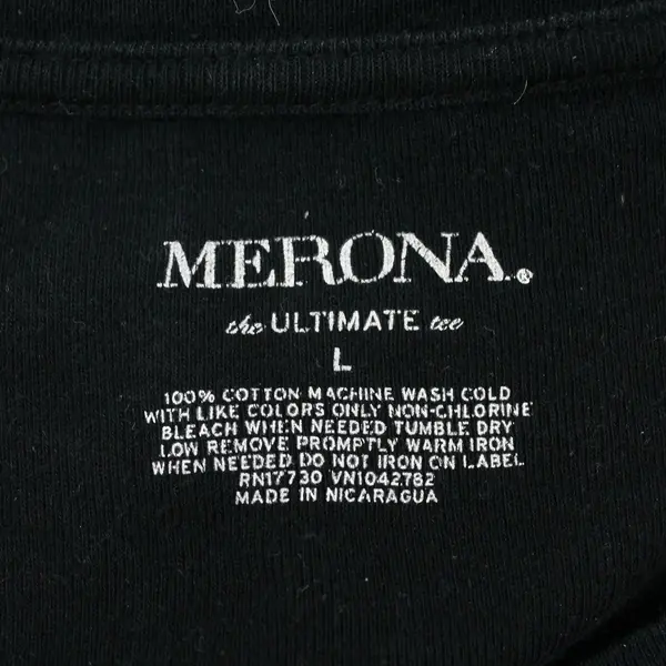 Merona Ultimate Tee Women's L Black Long Sleeve Shirt