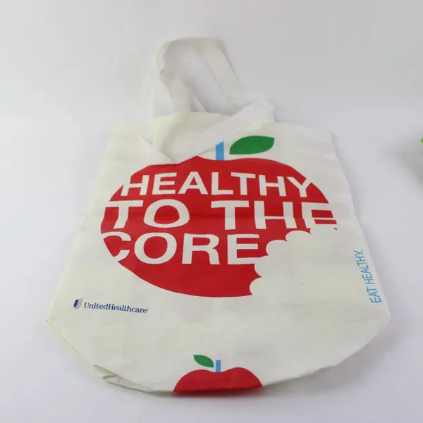Lot of 5 Colorful Reusable Shopping Tote Bags