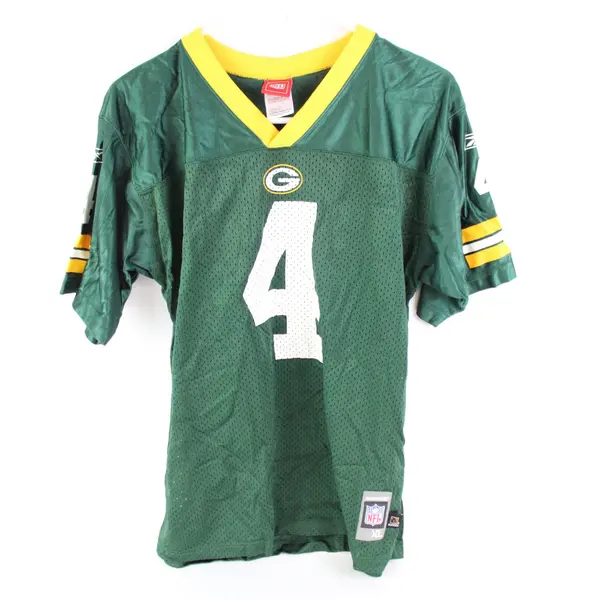 Reebok NFL Green Bay Packers Jersey Brett Favre #4 Youth XL 18-20