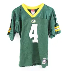 Reebok NFL Green Bay Packers Jersey Brett Favre #4 Youth XL 18-20