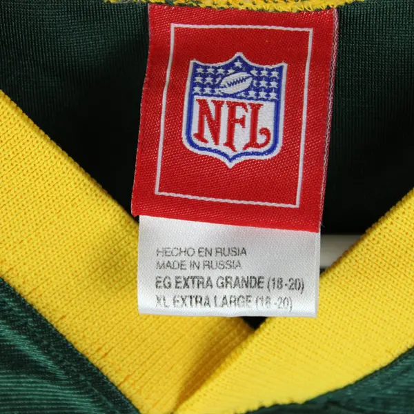Reebok NFL Green Bay Packers Jersey Brett Favre #4 Youth XL 18-20