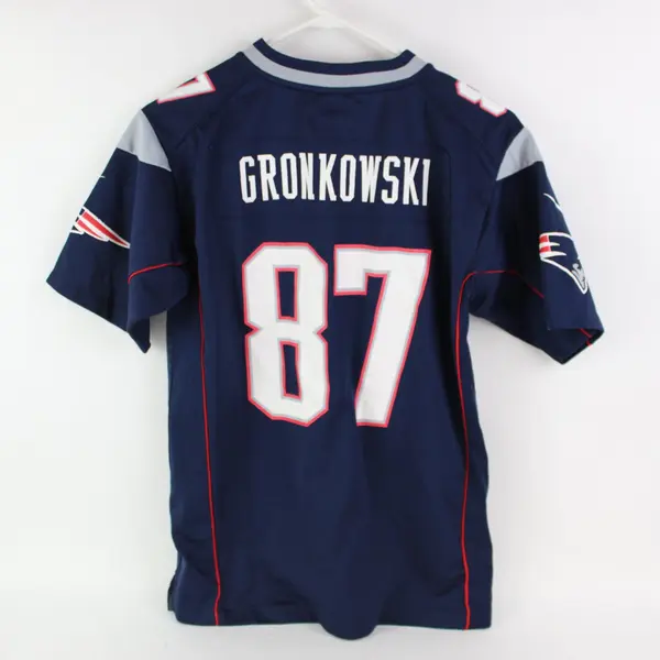 Nike NFL New England Patriots #87 Rob Gronkowski Jersey Youth Large 14/16