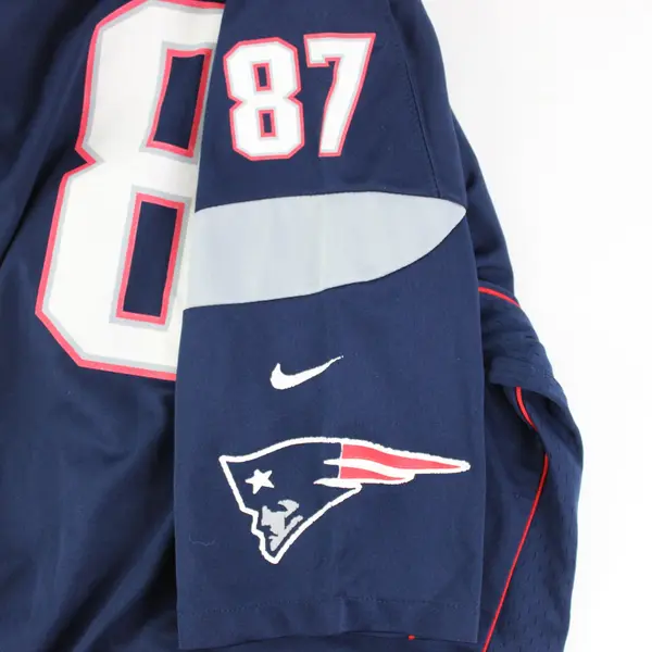 Nike NFL New England Patriots #87 Rob Gronkowski Jersey Youth Large 14/16