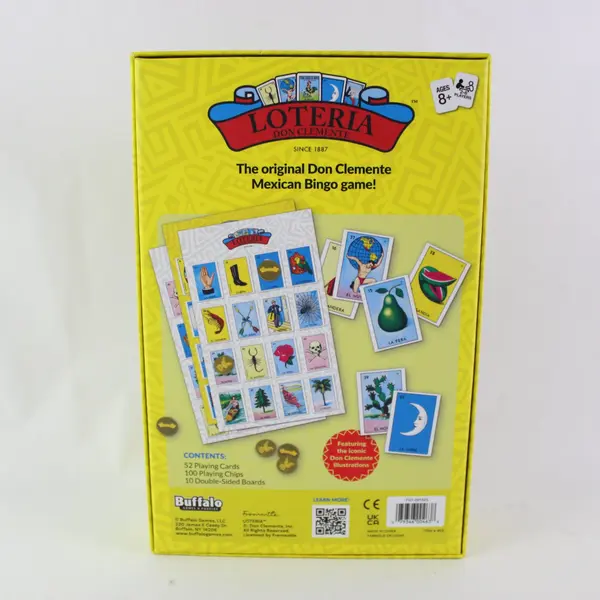 Don Clemente Loteria Classic Mexican Picture Bingo Game Buffalo Games