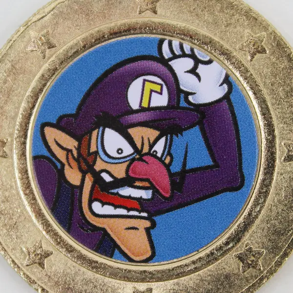 Nintendo Super Mario Waluigi Wonder Ball Collectible Coin