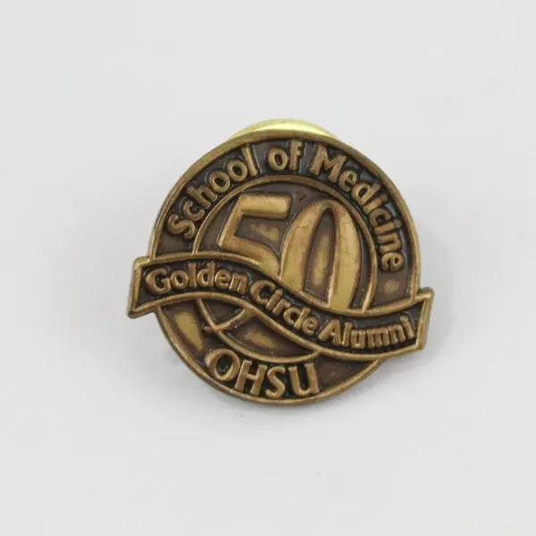 OHSU School of Medicine Golden Circle Alumni 50 Lapel Pin