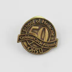 OHSU School of Medicine Golden Circle Alumni 50 Lapel Pin