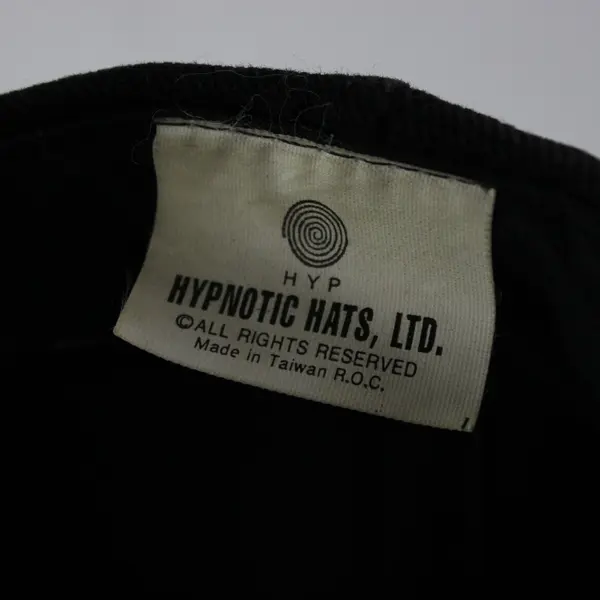 HYP Black 55 MPH Crossed Out Novelty Baseball Cap Hat by Hypnotic Hats Snap Back