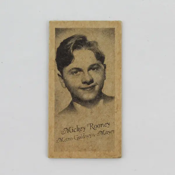Vintage Mickey Rooney Owl Drug Co. Advertising Card