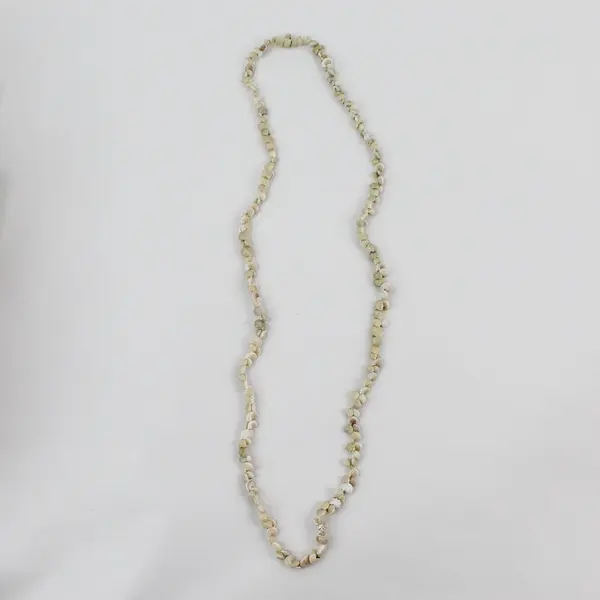 Lot of 2  Snail Shell Necklaces Tropical Hawaiian Lei Tiny Seashell BOHO