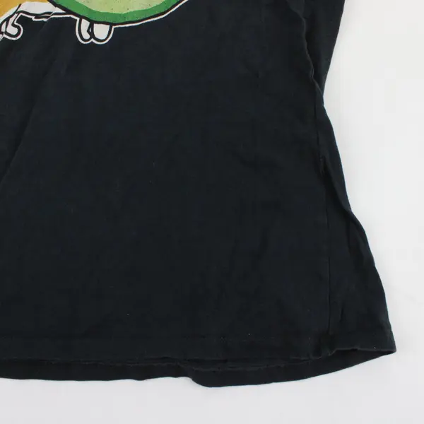 Women's Black Corgi Avocado Graphic T-Shirt Unbranded