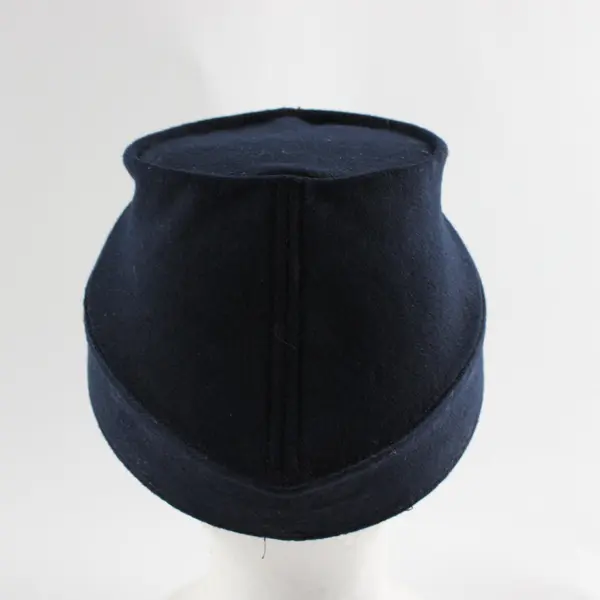 Vintage Blue Civil War Reproduction Hat Size 6-7/8 FLAWED