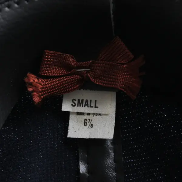 Vintage Blue Civil War Reproduction Hat Size 6-7/8 FLAWED