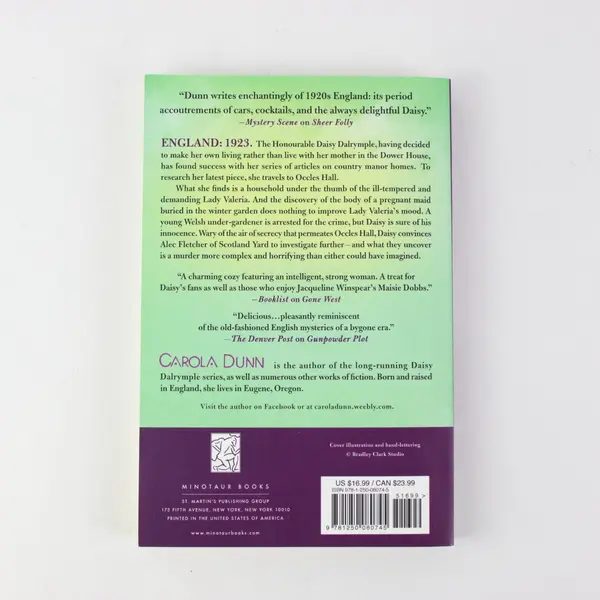 The Winter Garden Mystery Carola Dunn Daisy Dalrymple Trade Paperback