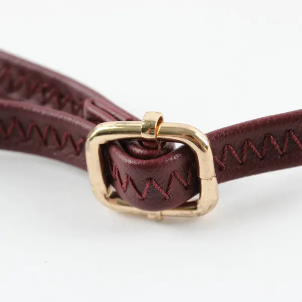 Soperwilton Burgundy Red Faux Leather Crossbody Purse Bag