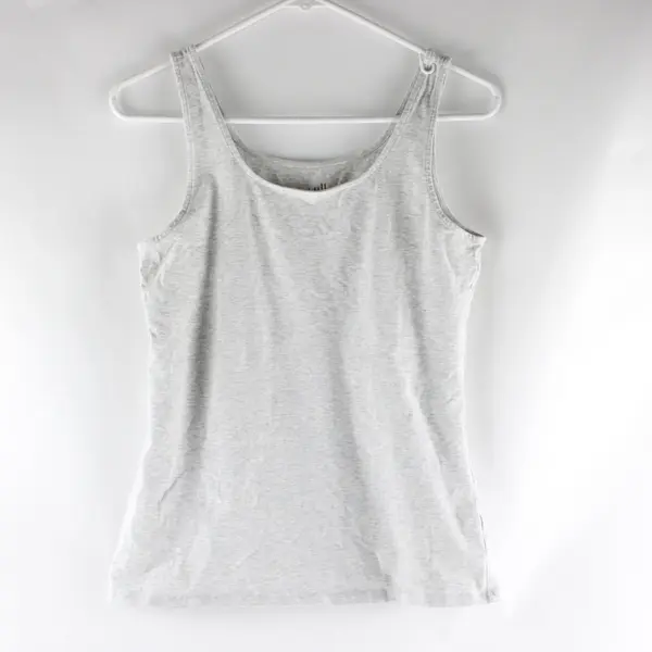 J. Jill Women's Medium Heather Gray Sleeveless Tank Top